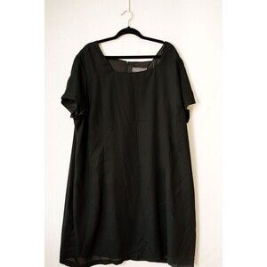 Working Classics Black dress plus 26/28 goth witchy grunge office career party